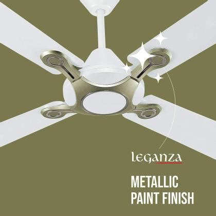 Havells Leganza 4 Blade 1200mm Ceiling Fan Pearl White Silver JioMart