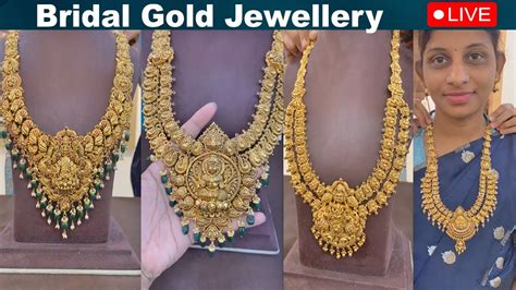 Bridal Jewellery Gold Jewellery With Weights | Swarna Sri Jewellers ...