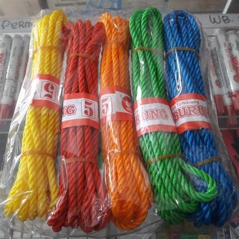 Jual Tali Tambang Plastik Mm Tali Tambang Plastik Mm Shopee Indonesia