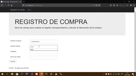 Registro Ventas Visual Basic Youtube