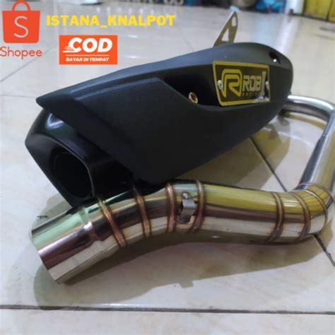 Jual Knalpot Standar Racing Rob Yamaha Nmax Honda Pcx Honda