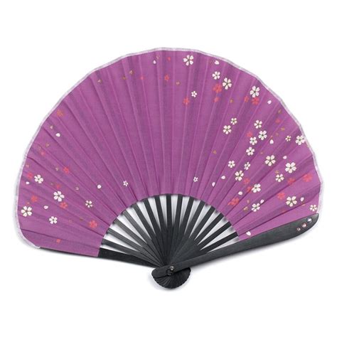 Japanese Fan - Purple Sakura | Japan Avenue
