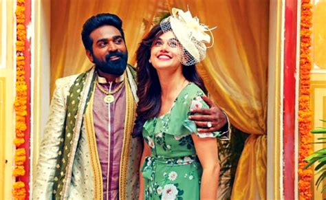 Vijay Sethupathi And Taapsee Pannus Stylish First Look From Annabelle