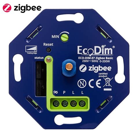 Ecodim Smart Led Rotary Dimmer Zigbee W Eco Dim Basic