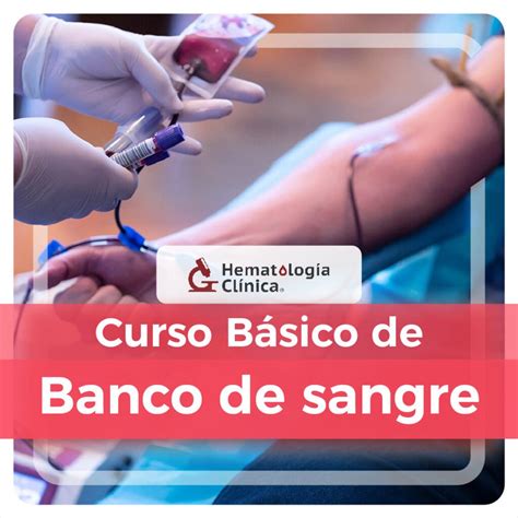 Curso B Sico De Banco De Sangre Julio Hematolog A Cl Nica