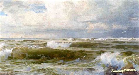 Seascape Artwork By William Trost Richards Oil Painting & Art Prints On ...