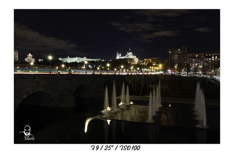 Manzanares Nocturna Mario Crespo Rubio Flickr