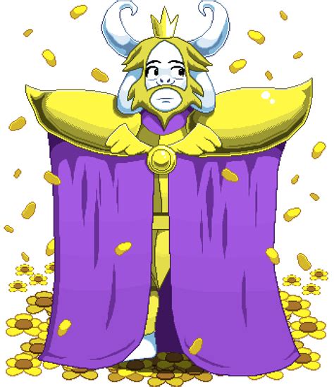 Download Asgore Sprite Undertale Asgore Pixel Art Clipart Png Images