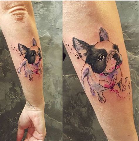 Top 50 French Bulldog Tattoos Of All Time French Bulldog Tattoo