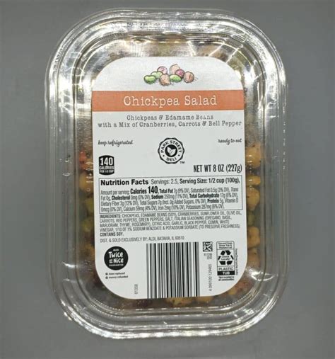 Park Street Deli Chickpea Salad Aldi Reviewer