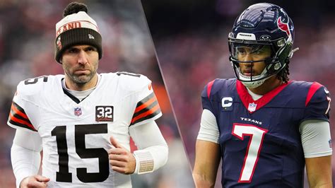 Browns Vs Texans Live Stream How To Watch Nfl Wild Card Game Online