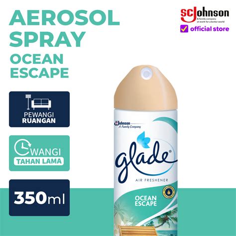 Jual Glade Aerosol Ocean Escape Ml Pengharum Ruangan Shopee Indonesia