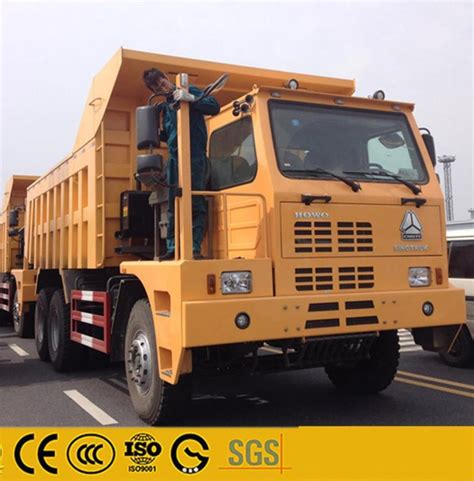 Sinotruk HOWO 70t 90t 420HP 430HP Heavy Duty Mining Dump Tipper Truck