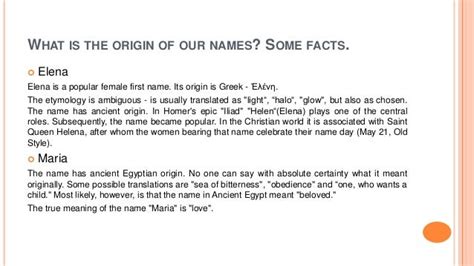 Bulgarian Female Names