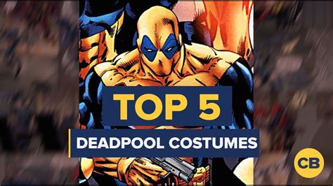 Top 5 Deadpool Costumes Youtube