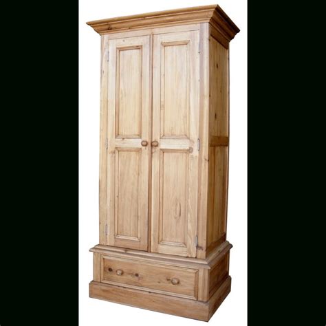 Top 15 Of Single Pine Wardrobes