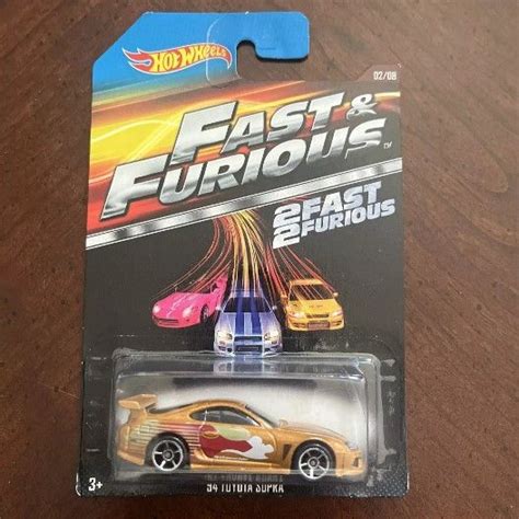 Hot Wheels Fast Furious Toyota Supra Gold Orange For Sale In