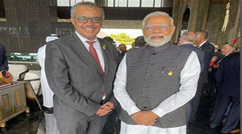 WHO Chief Tedros Adhanom Ghebreyesus Praised PM Narendra Modi In G20