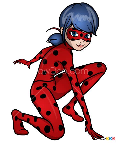 How To Draw Ladybug 2 Ladybug And Cat Noir