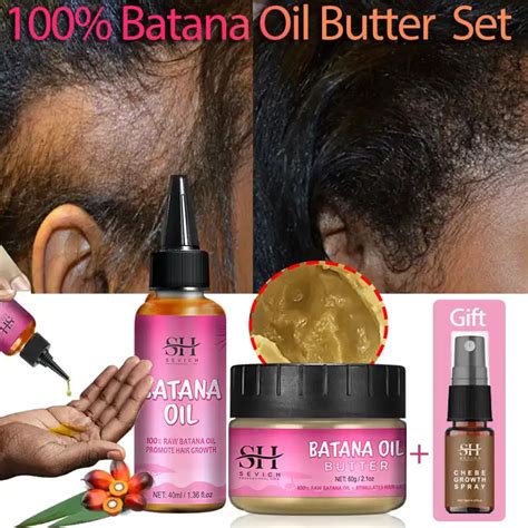 Natural 100 Pure Batana Oil For Hair Growth Batana Oil Butter Hair Mask