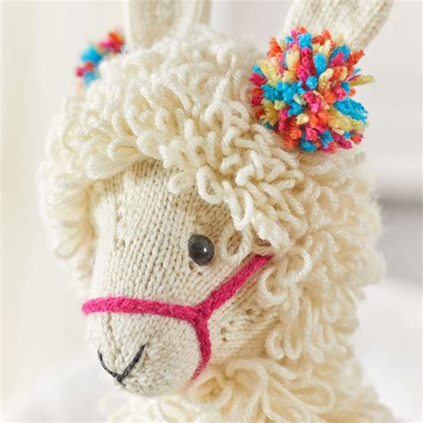 Free Red Heart Save The Drama Llama Knitting Pattern Yarnspirations