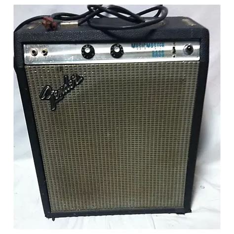 Vintage Fender 1979 Musicmaster Bass Tube Bass Combo Amp Guitar Center