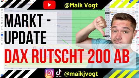 Dax Rutscht Punkte Ab Markt Update Youtube