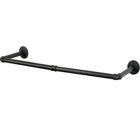 Buy OROPY Industrial Pipe Clothes Bar Rack 92cm Wall Ed Detachable