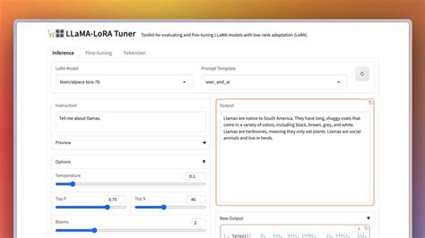 Llama Lora Tuner Ui Tool To Fine Tune And Test Your Own Lora Llm