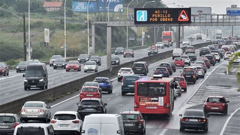 La DGT prevé más de 920 000 desplazamientos en las carreteras gallegas