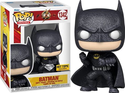 Funko Pop Vinil The Flash Batman e Diamond Collection Hot Topic Colecionáveis Magazine