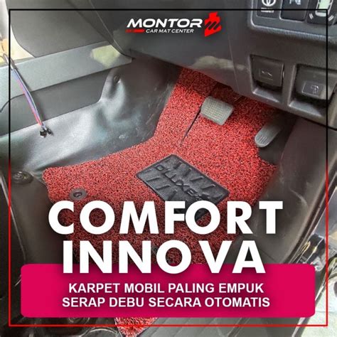 Jual Karpet Comfort Deluxe Innova Zenix Kabin Shopee Indonesia