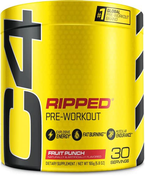 Amazon Cellucor C Ripped Fruit Punch Servings G