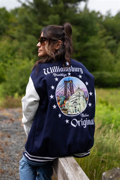 Williamsburg Brooklyn Native Original Varsity Jacket Clothing
