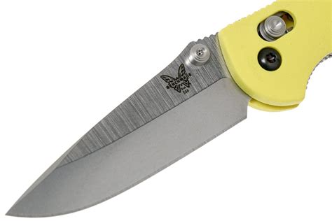 Benchmade Mini Griptilian Yel S V Pocket Knife Mel Pardue Design