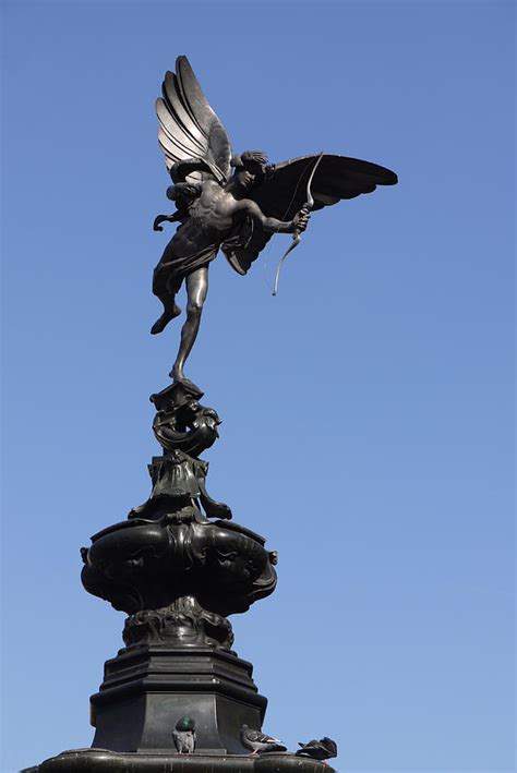 Statue Of Eros Piccadilly London Photograph By Wendy Le Ber Fine Art