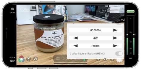 Sans attendre Apple FiLMiC Pro filme déjà en ProRes sur l iPhone 13