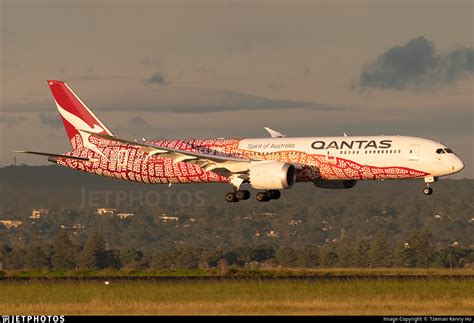 VH ZND Boeing 787 9 Dreamliner Qantas Tzeman Kenny Ho JetPhotos