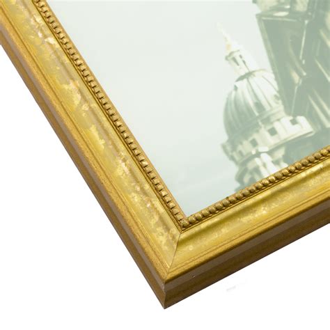 Craig Frames 314gd 8x12 Inch Ornate Gold Picture Frame Matted For A 5x7