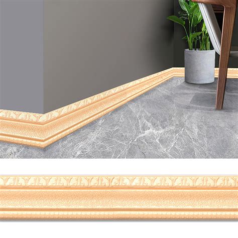 Senew Crown Molding Peel And Stick Baseboard Trim Flexible Molding Trim