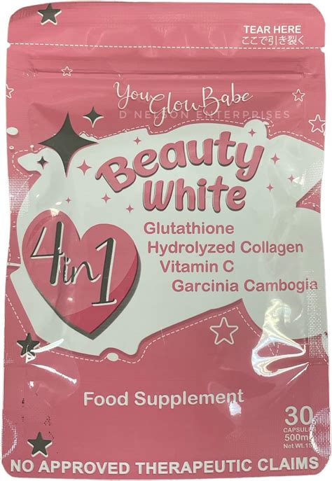 Amazon You Glow Babe Beauty White 4 In 1 Glutathione Food