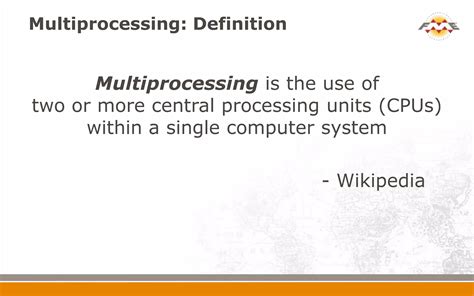 Fme Lightning Talk Multiprocessing Ppt