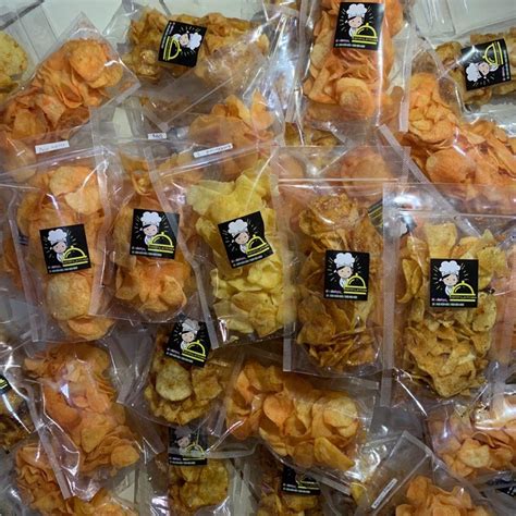 Jual Keripik Kentang Original Ebi Balado BBQ Sweet Cheese