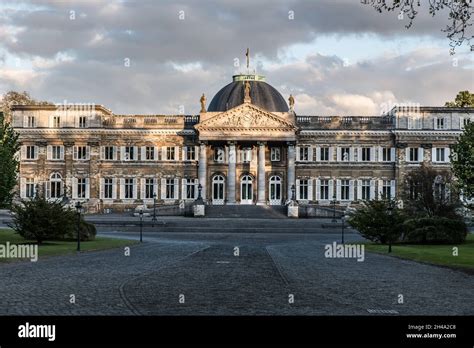 Facade Of The Royal Palace Laeken Brussels Belgium Stock Photo Alamy