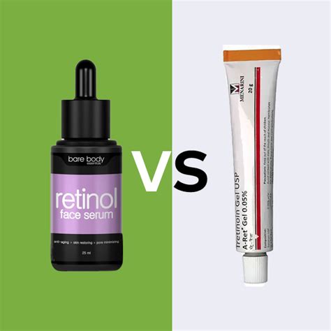 Tretinoin Vs Retinol What S The Difference And What S Best For You