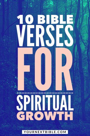 10 Bible Verses for Growth - Kick start your spiritual growth today!