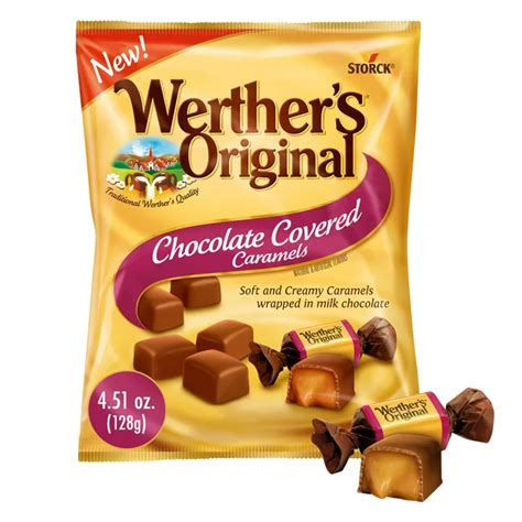 Werthers Original Soft Chocolate Covered Caramel Candy 451 Oz Is Not Halal Halal Check