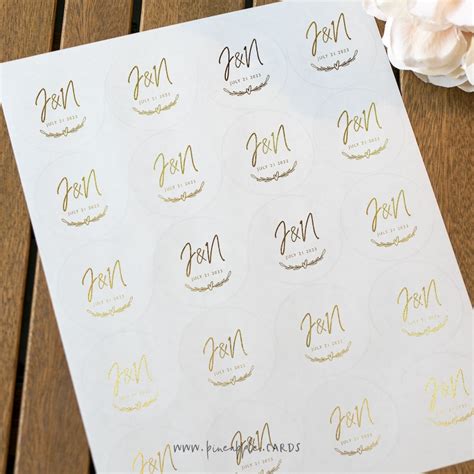 Monogram Envelope Stickers Wedding Favor Stickers Invitation Etsy Uk