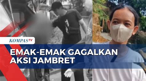 Aksi Heroik Emak Emak Gagalkan Jambret Di Perumahan Kawasan Pondok Aren