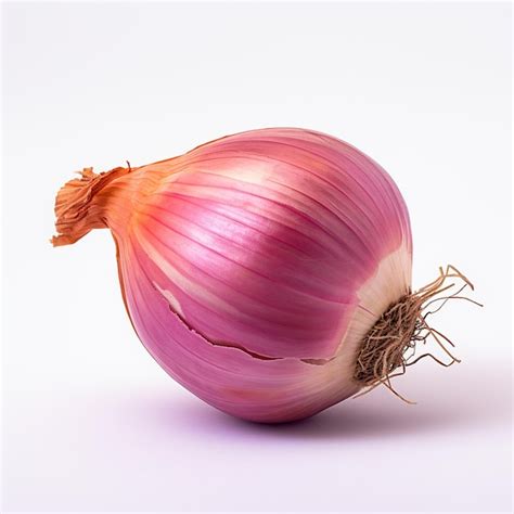 Premium AI Image There Is A Onion That Is Sitting On A White Surface